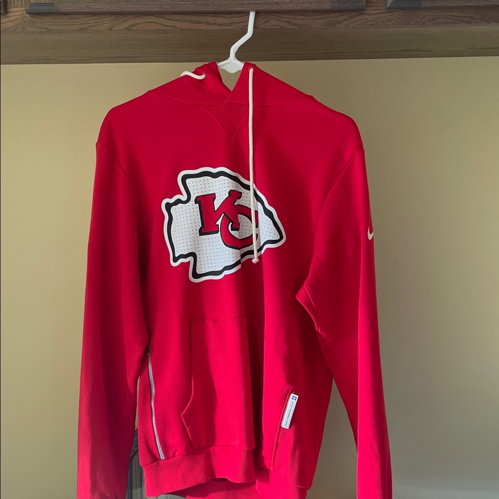 NFL Red Dri-FIT Hoodie Kansas City Chiefs new with tags